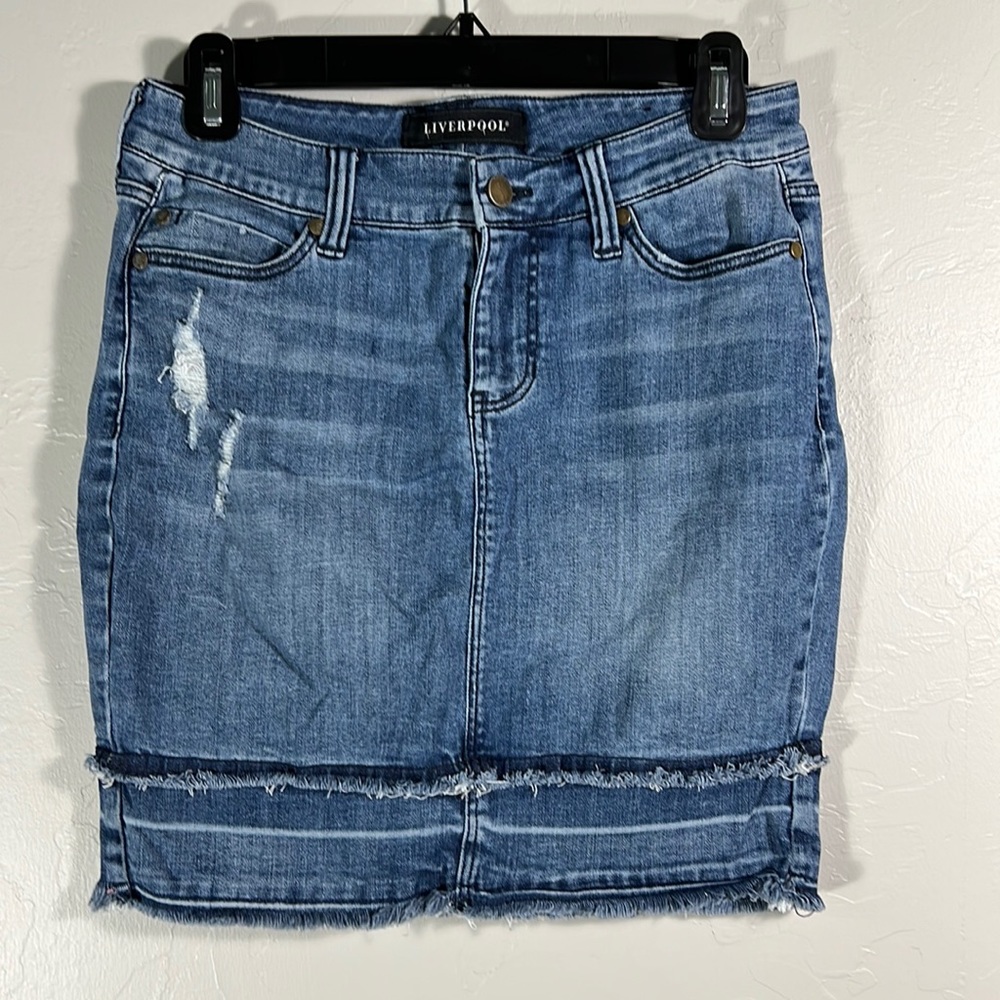 Liverpool Jean Skirt - Women’s 2/26